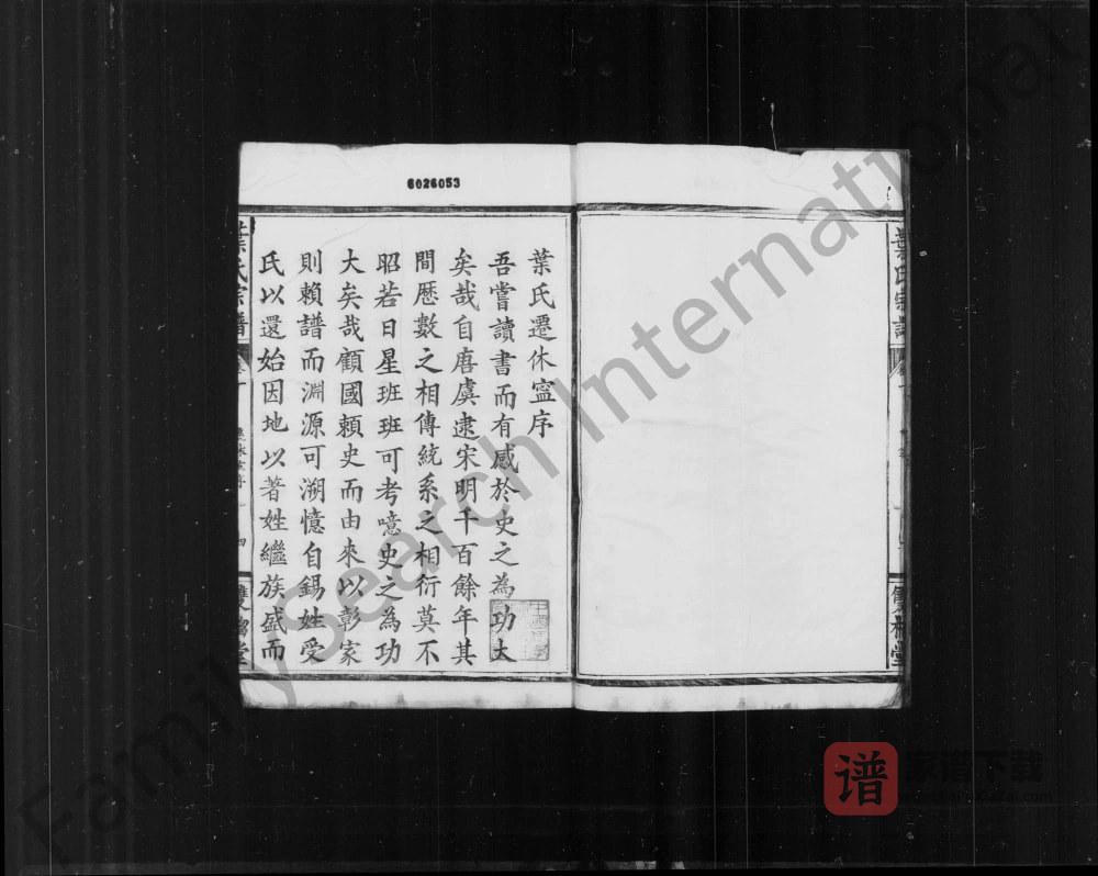图片[1]-湖北咸宁叶氏宗谱（双榴堂）PDF高清电子版下载-家谱下载