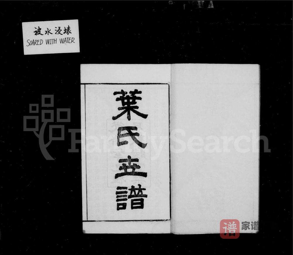 图片[1]-江苏苏州大湖头叶氏支谱（敦睦堂）PDF高清电子版下载-家谱下载