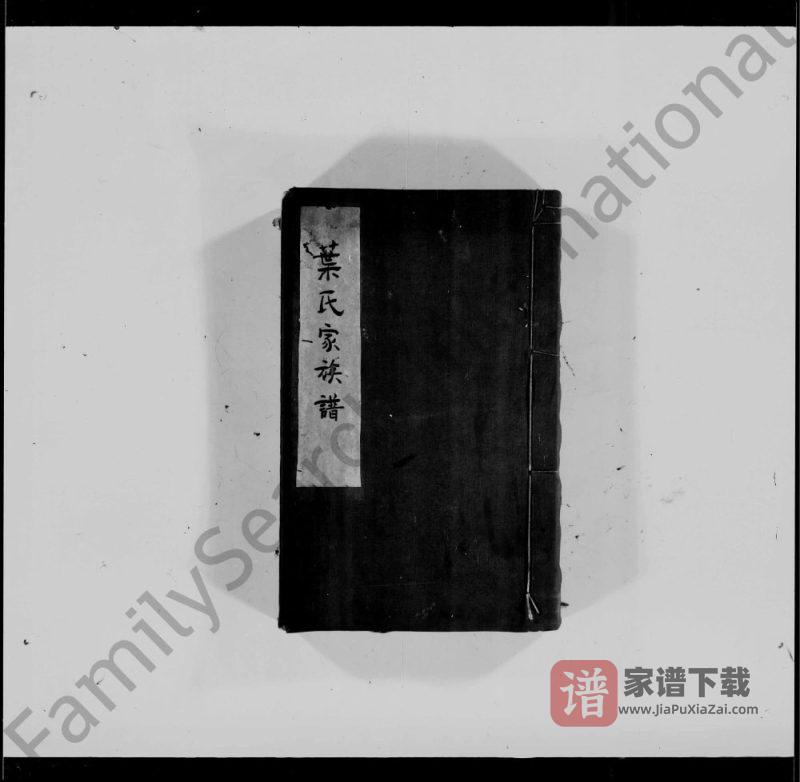 广东佛山南海叶氏家族谱PDF高清电子版下载-家谱下载