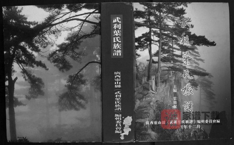 广西钦州灵山县武利叶氏族谱PDF高清电子版下载-家谱下载