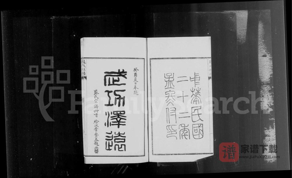 图片[2]-山西忻州苏氏族谱PDF高清电子版下载-家谱下载