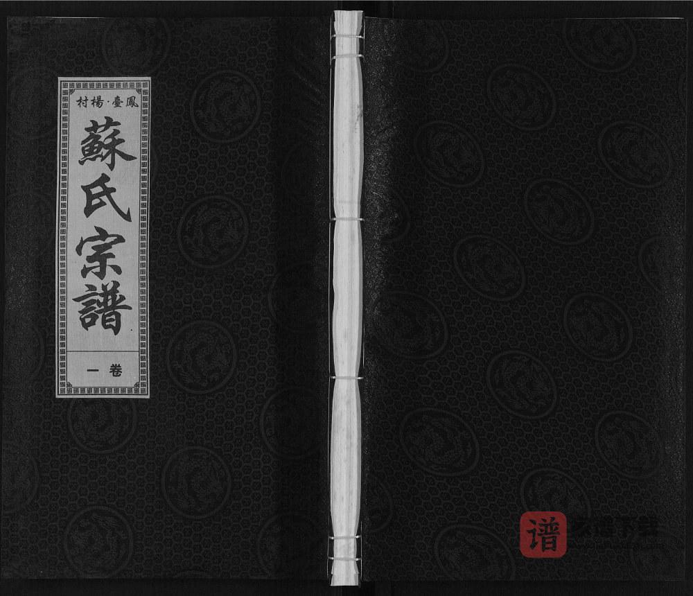 图片[1]-安徽淮南凤台杨村苏氏宗谱（敦厚堂）PDF高清电子版下载-家谱下载