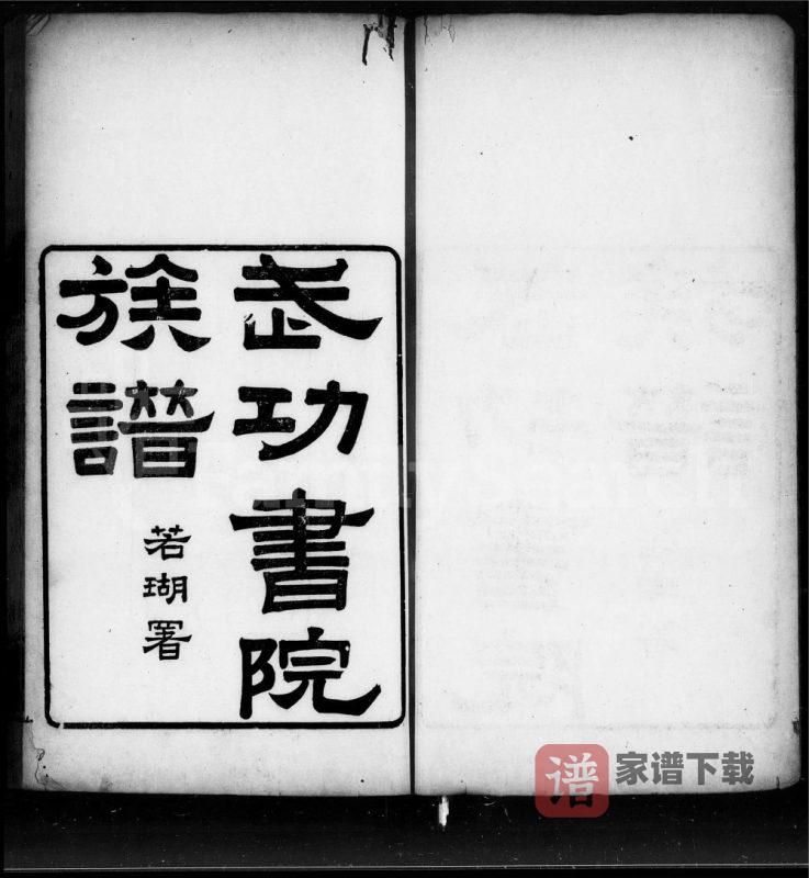 广东苏氏族谱附武功书院世谱PDF高清电子版下载-家谱下载