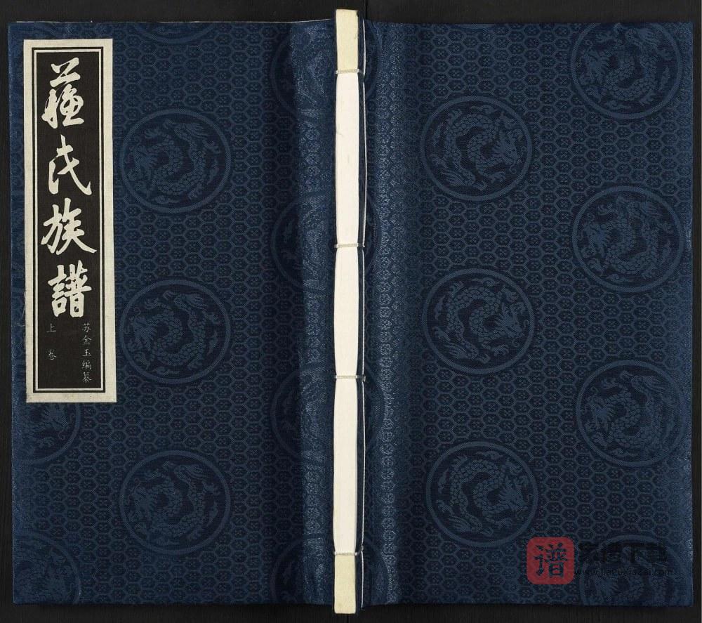 图片[1]-江苏无锡苏氏族谱（聚星堂）PDF高清电子版下载-家谱下载