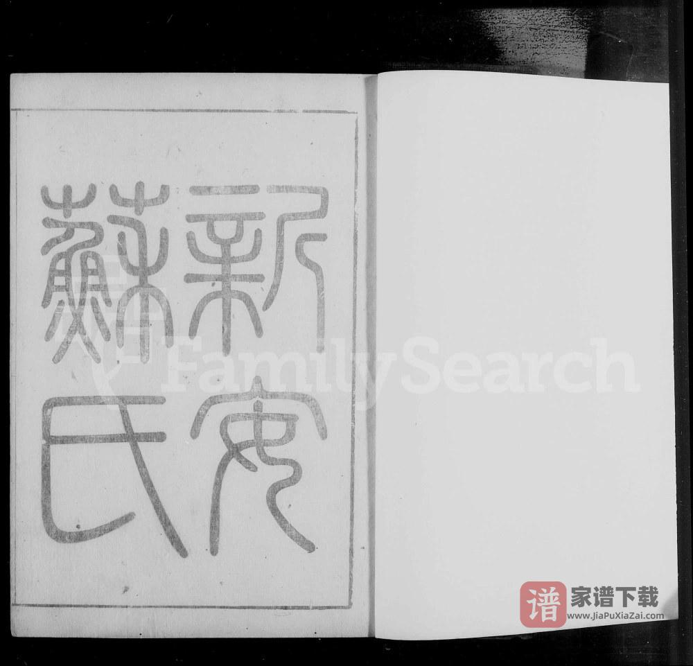 图片[1]-安徽黄山休宁县新安苏氏重修族谱（忠孝堂）PDF高清电子版下载-家谱下载