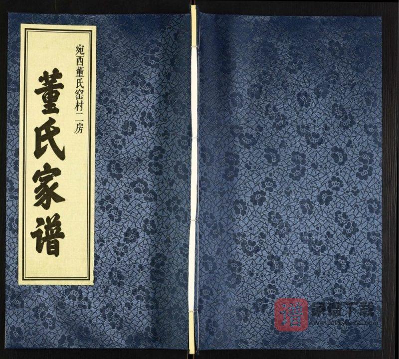 安徽芜湖董氏窑村二房家谱(正谊堂)PDF高清电子版下载-家谱下载