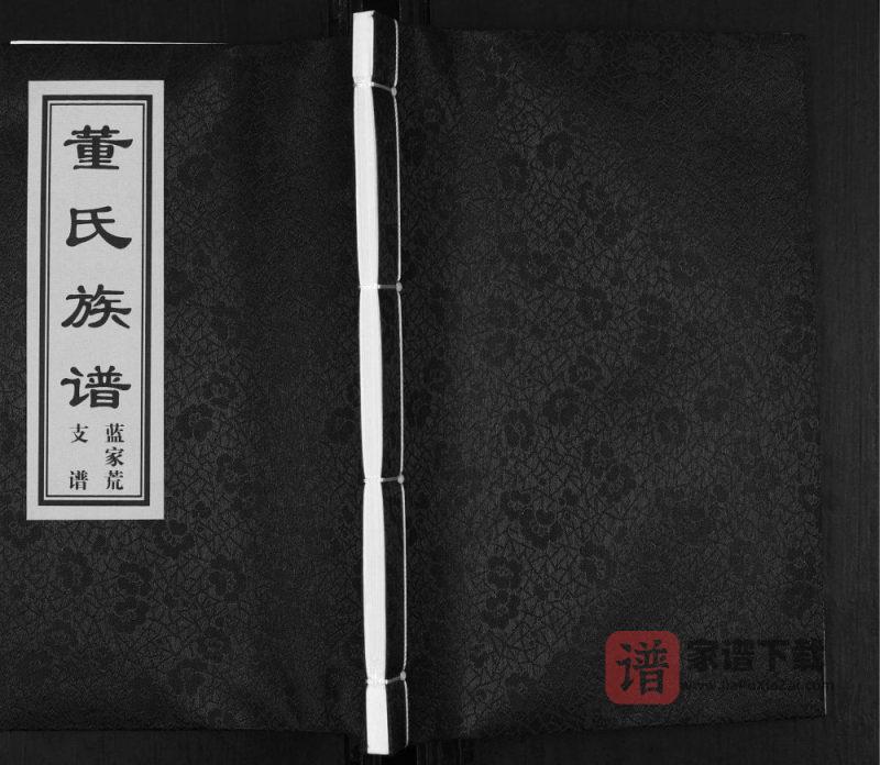 山东青岛即墨董氏族谱蓝家荒支谱PDF高清电子版下载-家谱下载