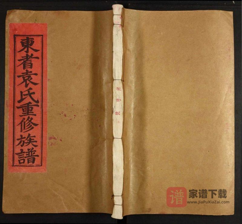 江西抚州崇仁县东耆袁氏重修族谱PDF高清电子版下载-家谱下载