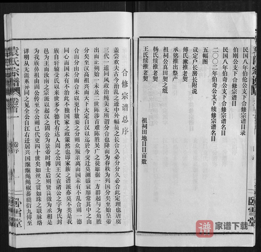 图片[2]-湖北武汉江夏区袁氏宗谱（卧雪堂）PDF高清电子版下载-家谱下载