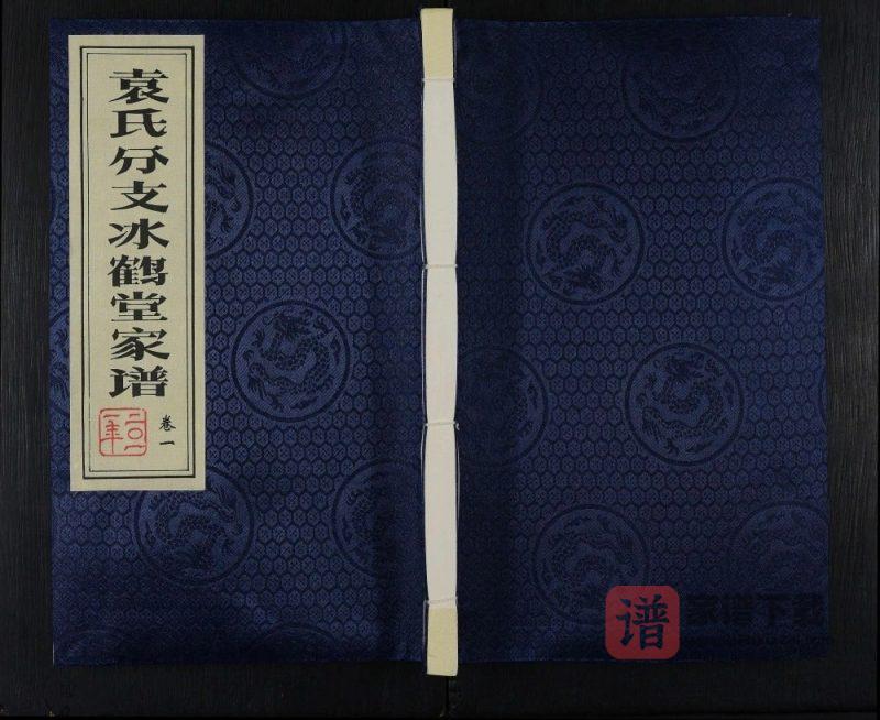 江苏扬州维扬江都袁氏分支家谱(冰鹤堂)PDF高清电子版下载-家谱下载