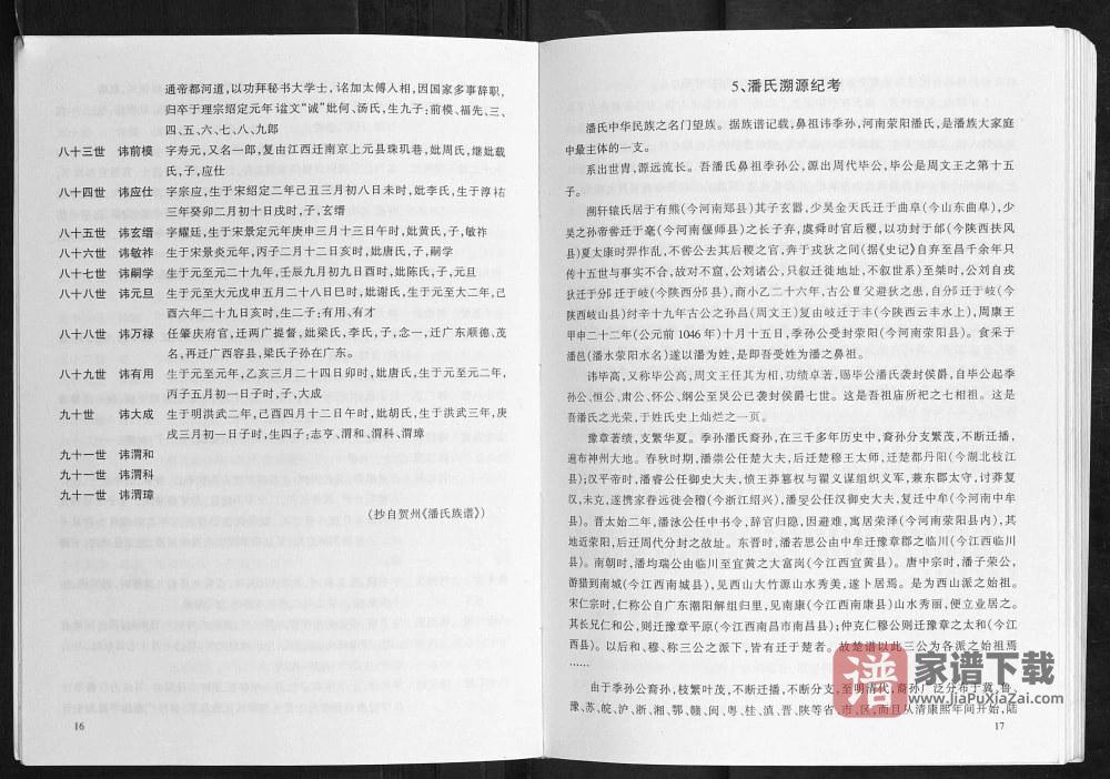 图片[2]-广西玉林容县潘氏万禄公渭漳公渭科公支系PDF高清电子版下载-家谱下载