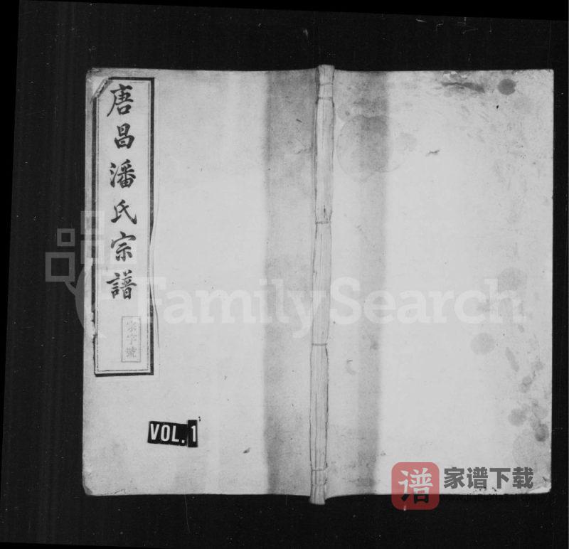 浙江杭州临安唐昌潘氏宗谱(思成堂)PDF高清电子版下载-家谱下载