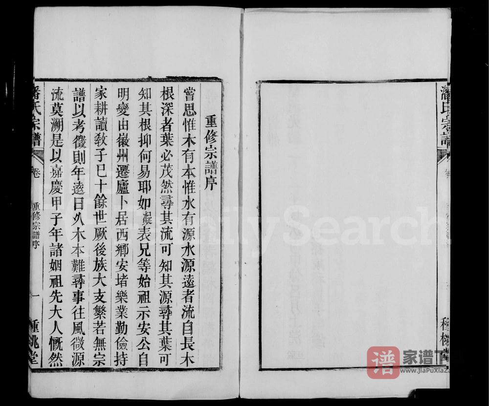 图片[2]-安徽合肥庐江县庐州潜川潘氏宗谱（种桃堂）PDF高清电子版下载-家谱下载