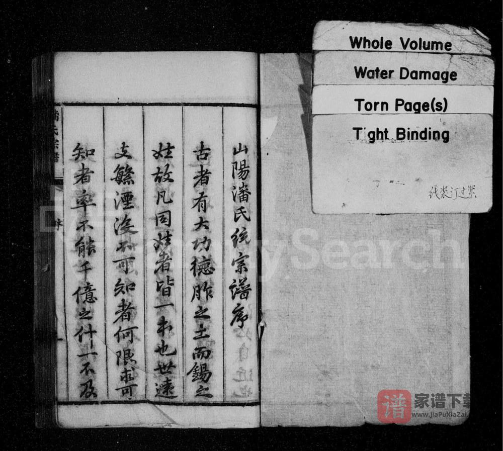 图片[2]-江苏淮安潘氏统宗谱附续修世系PDF高清电子版下载-家谱下载