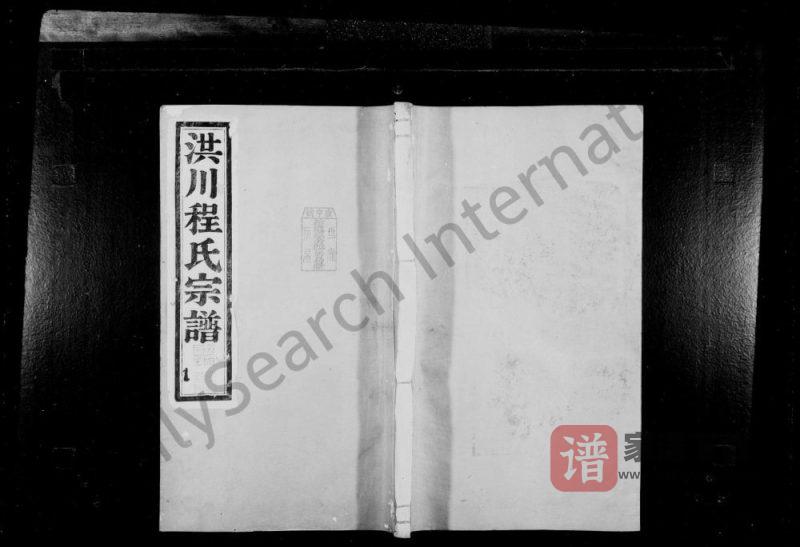 安徽宣城绩溪洪川程氏宗谱（敦睦堂）PDF高清电子版下载-家谱下载