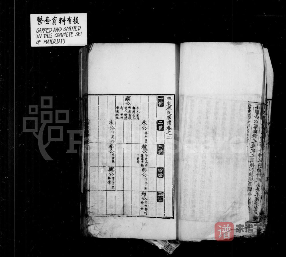 图片[2]-安徽黄山休宁县率东程氏家谱附上草市程氏家谱PDF高清电子版下载-家谱下载