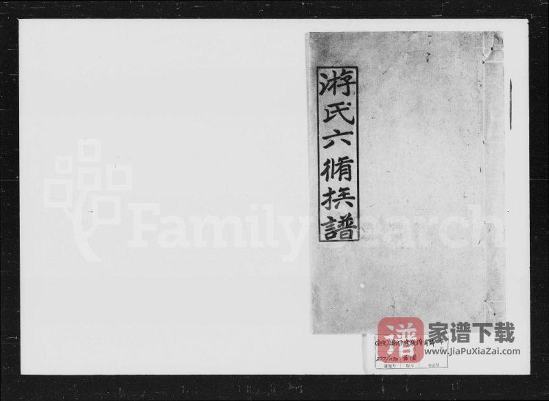 湖南娄底新化县游氏六修族谱PDF高清电子版下载-家谱下载
