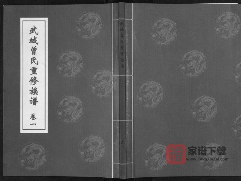 山东临沂莒南县武城曾氏重修族谱PDF高清电子版下载-家谱下载