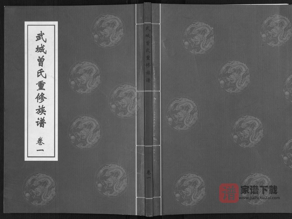 山东临沂莒南县武城曾氏重修族谱PDF高清电子版下载