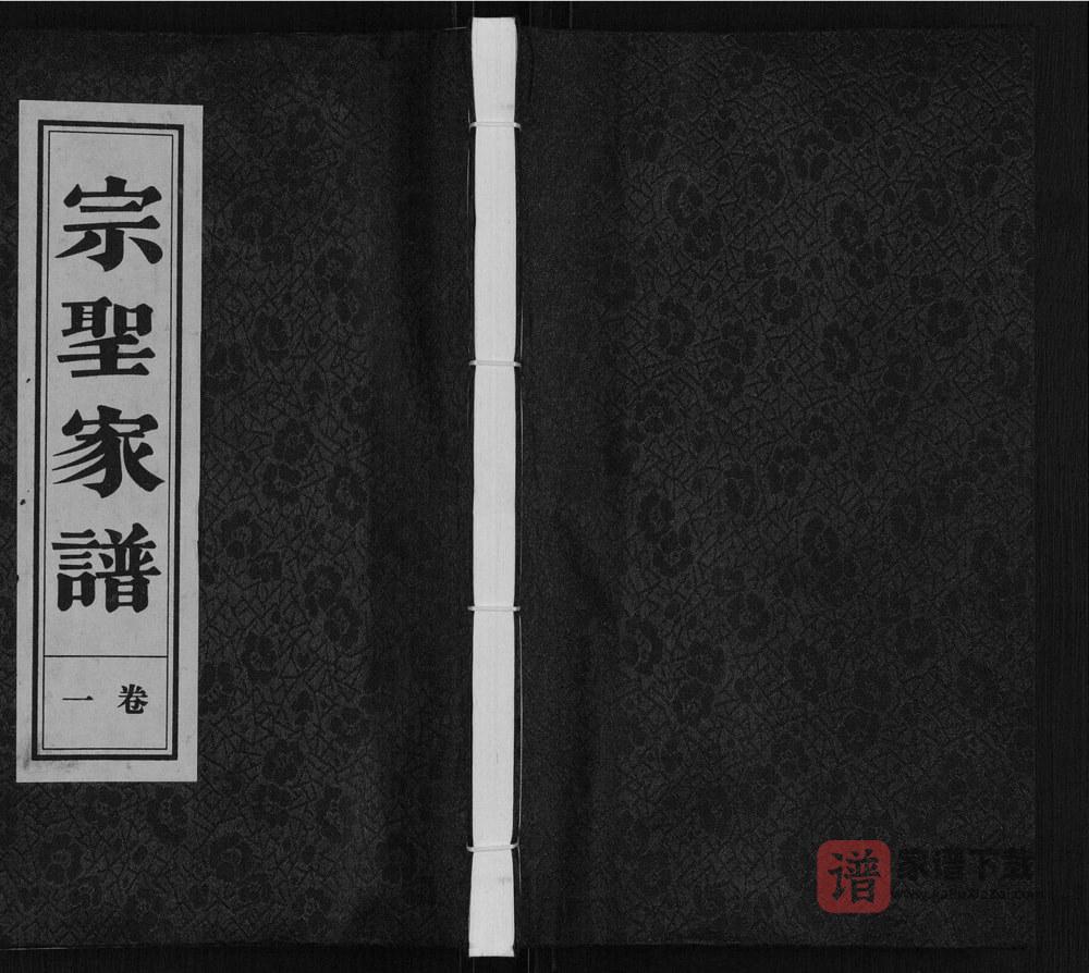 图片[1]-安徽安庆怀宁曾氏宗圣家谱PDF高清电子版下载-家谱下载