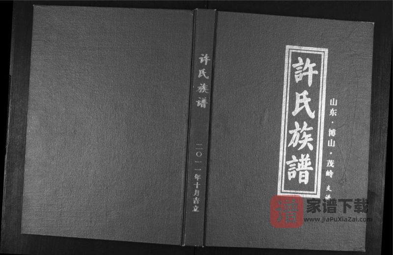 山东淄博许氏族谱博山茂岭支谱PDF高清电子版下载-家谱下载