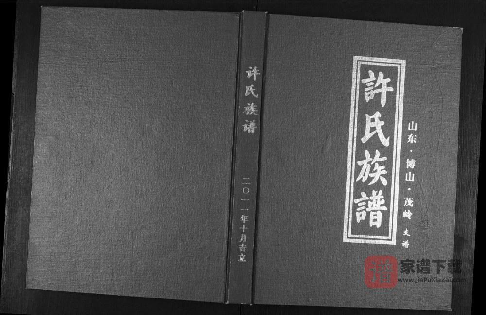图片[1]-山东淄博许氏族谱博山茂岭支谱PDF高清电子版下载-家谱下载