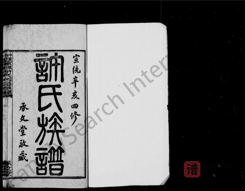 图片[2]-湖南湘潭中湘颜家坝许氏四修族谱（承文堂）PDF高清电子版下载-家谱下载