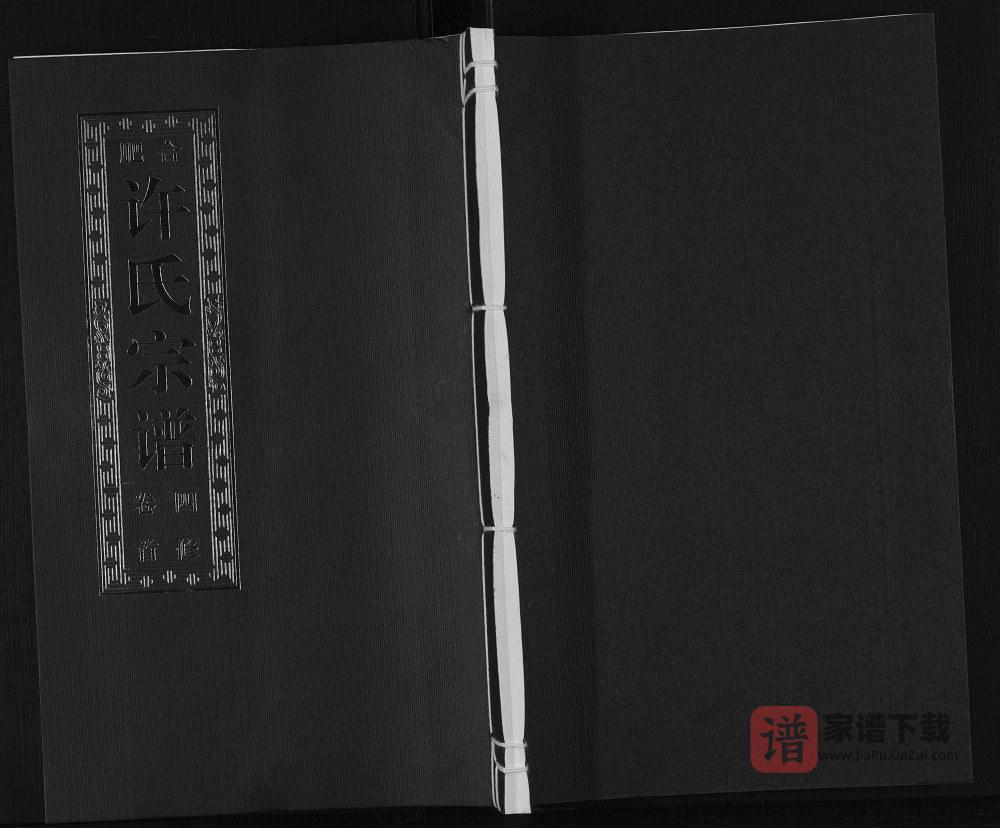 安徽合肥许氏宗谱（敦本堂）PDF高清电子版下载