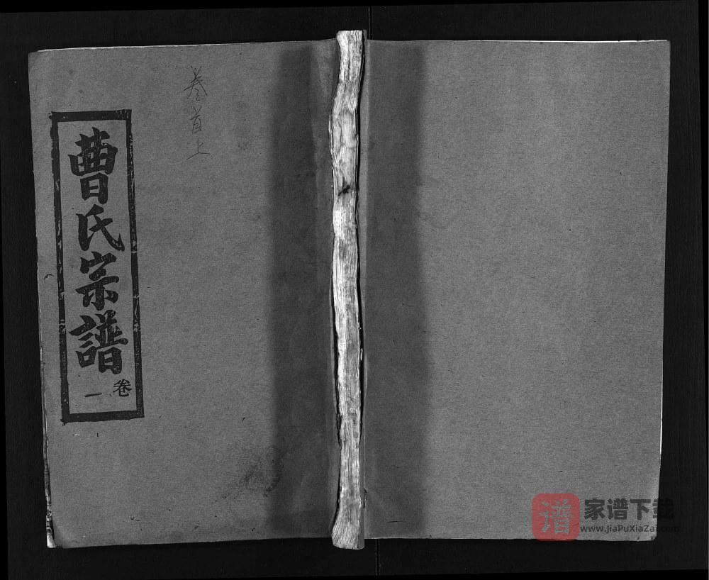湖北武汉新洲区曹氏宗谱（崇本堂）PDF高清电子版下载