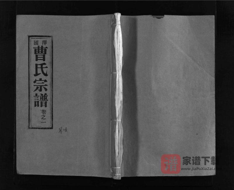 浙江温岭泽国曹氏宗谱PDF高清电子版下载-家谱下载