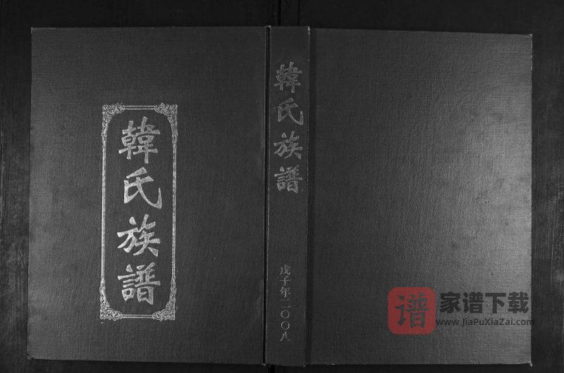 山东青岛平度韩氏族谱PDF高清电子版下载-家谱下载