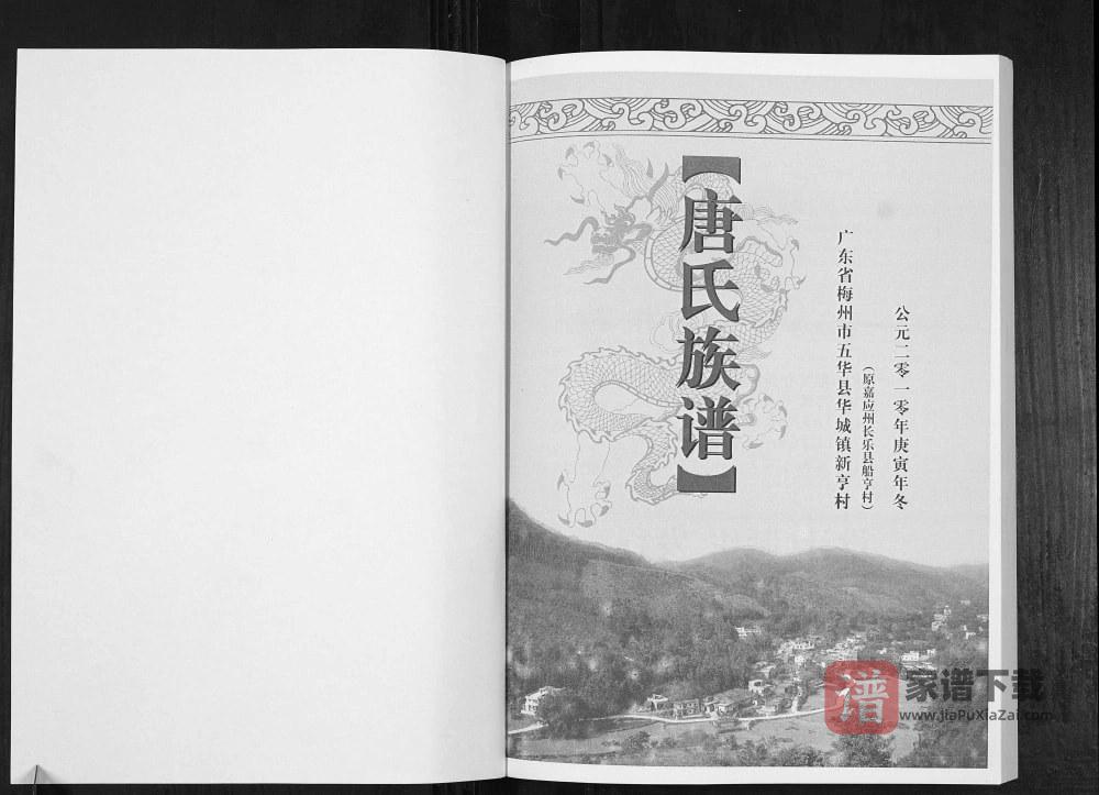 图片[2]-广东梅州五华县唐氏族谱PDF高清电子版下载-家谱下载