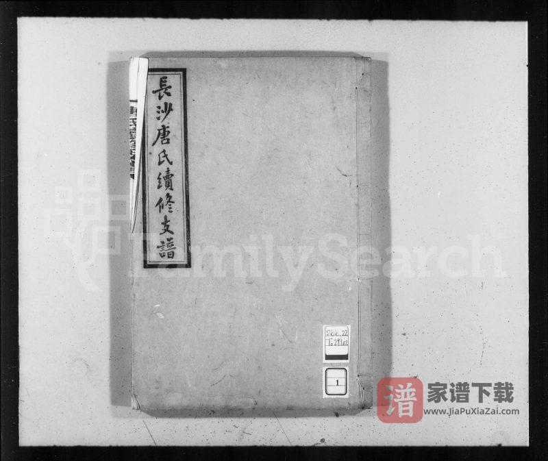 湖南长沙唐氏续修支谱(桐封堂)PDF高清电子版下载-家谱下载
