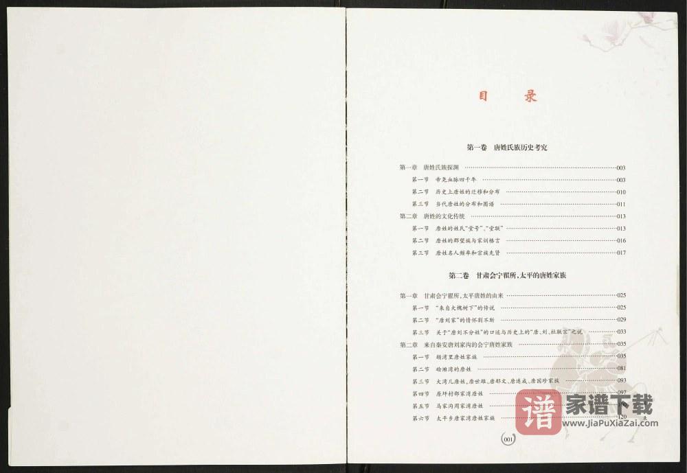 图片[2]-甘肃白银会宁县唐氏族谱PDF高清电子版下载-家谱下载