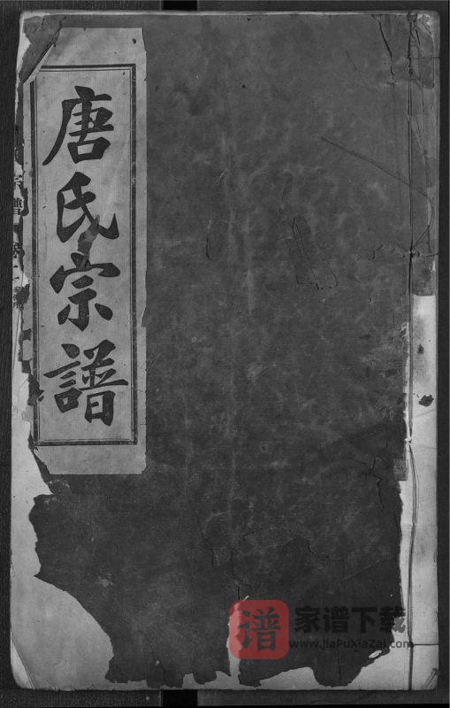 湖北武汉蔡甸区唐氏宗谱（晋阳堂）PDF高清电子版下载-家谱下载