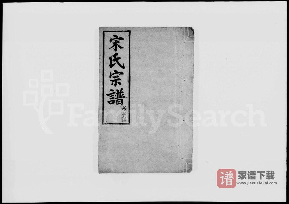 图片[1]-安徽桐城宋氏宗谱（世德堂）PDF高清电子版下载-家谱下载