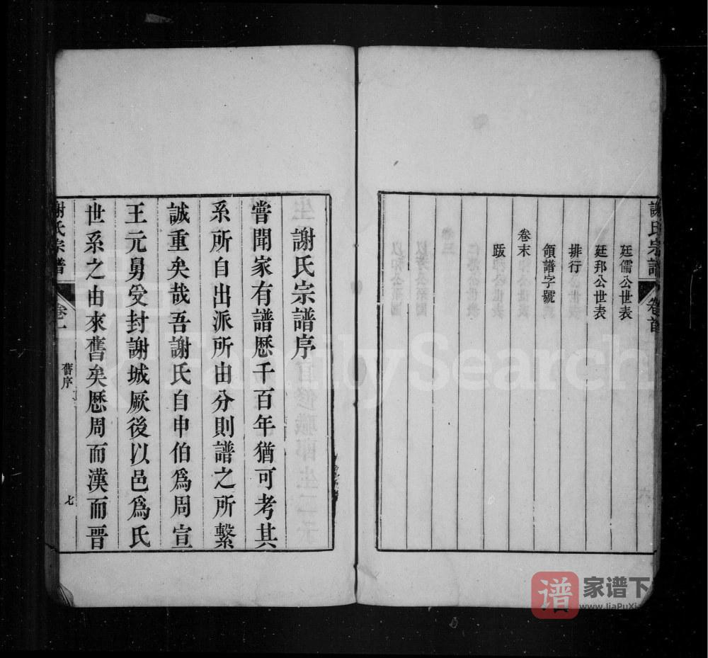 图片[1]-安徽宣城旌德谢氏宗谱PDF高清电子版下载-家谱下载