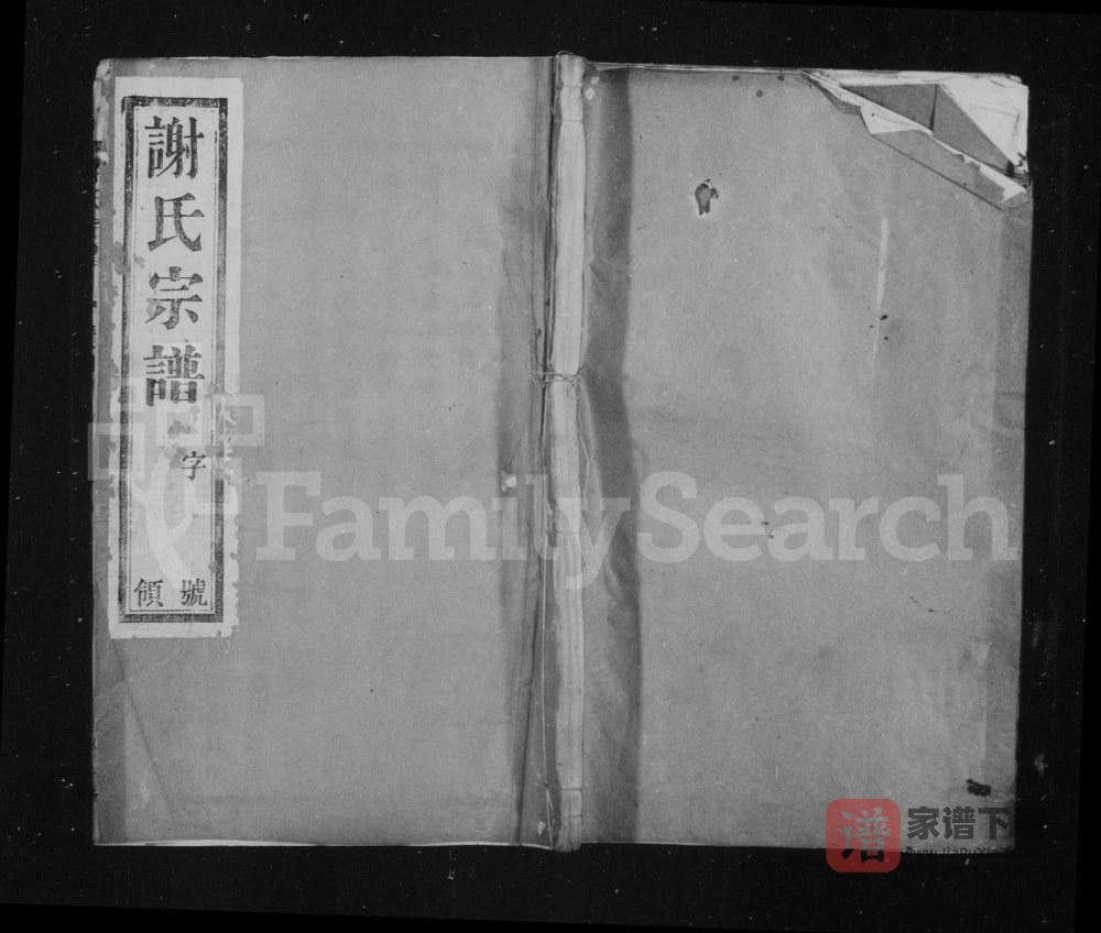 图片[1]-江苏宜兴贝墅谢氏重修宗谱（哲经堂）PDF高清电子版下载-家谱下载