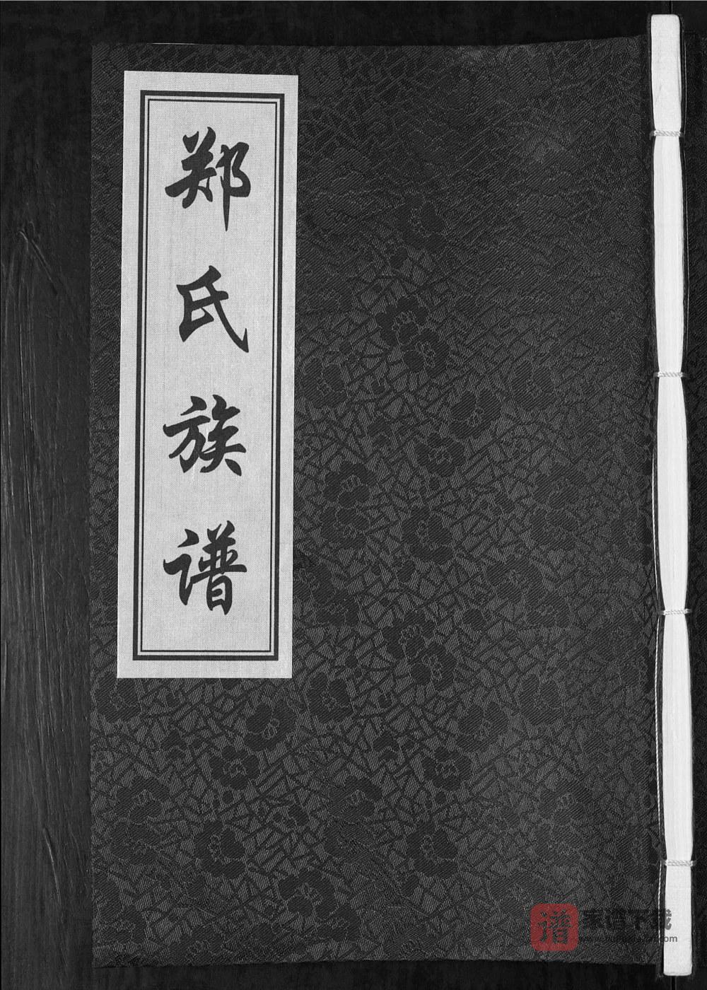 山东青岛即墨西城郑氏族谱PDF高清电子版下载