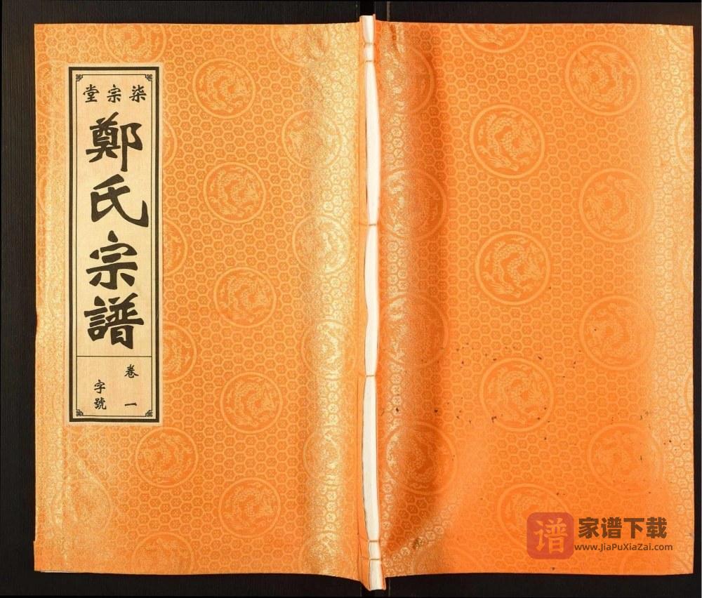 安徽六安舒城郑氏宗谱（柒宗堂）PDF高清电子版下载