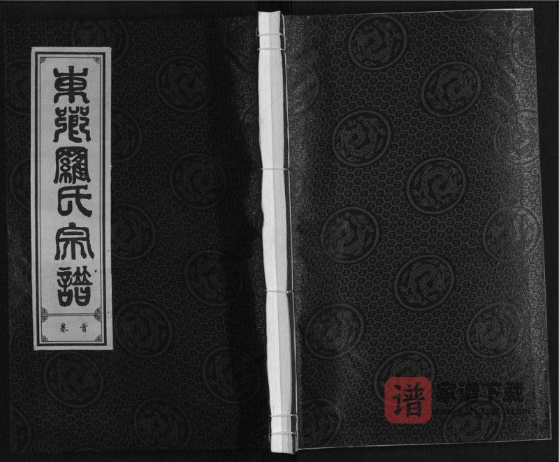 安徽合肥东乡罗氏宗谱（芝雀堂）PDF高清电子版下载-家谱下载