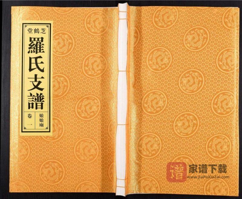 安徽合肥罗氏支谱娘娘庙(芝鹤堂)PDF高清电子版下载-家谱下载