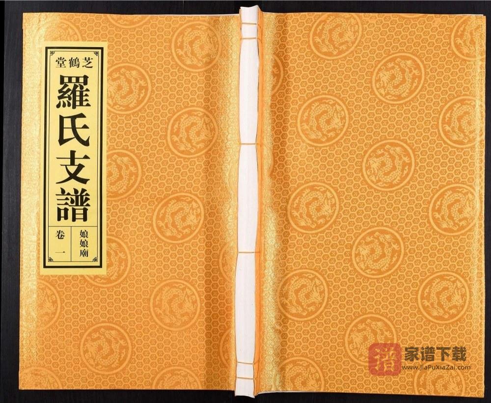 安徽合肥罗氏支谱娘娘庙（芝鹤堂）PDF高清电子版下载