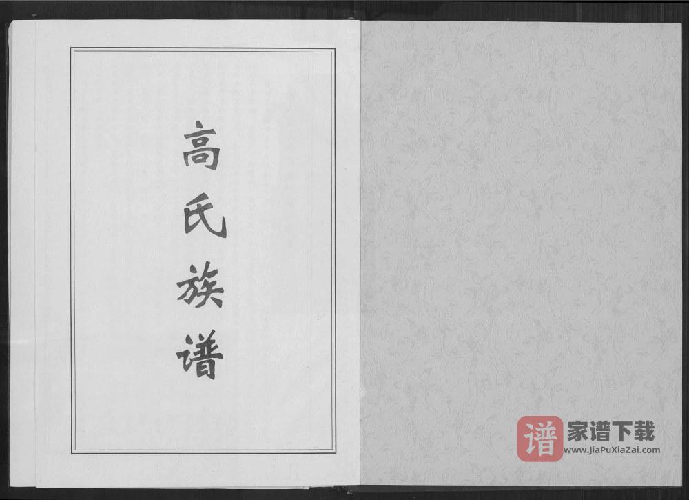 图片[2]-山东淄博高氏族谱PDF高清电子版下载-家谱下载