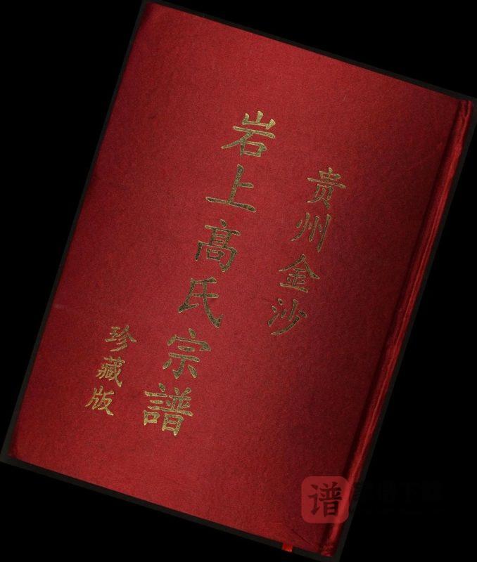 贵州毕节金沙岩上高氏宗谱PDF高清电子版下载-家谱下载