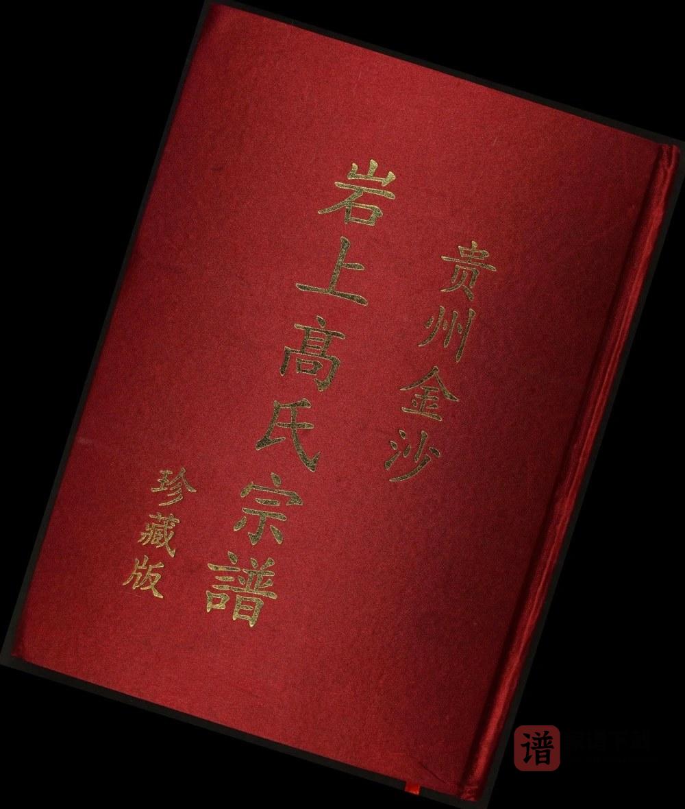 图片[1]-贵州毕节金沙岩上高氏宗谱PDF高清电子版下载-家谱下载