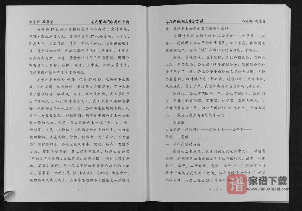 图片[2]-江苏盐城高氏宗谱沟墩阜余分谱（履厚堂）PDF高清电子版下载-家谱下载