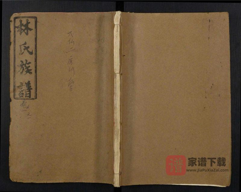 江西宜春萍乡万载安福林氏族谱(忠孝堂)PDF高清电子版下载-家谱下载