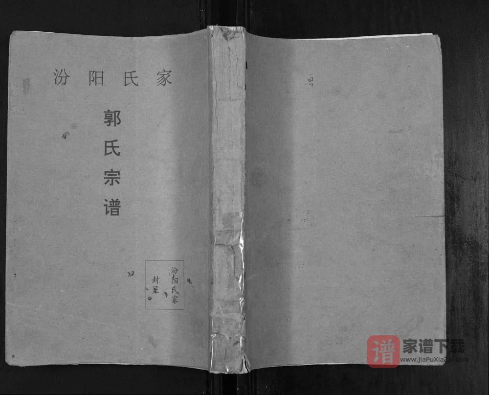 图片[1]-湖北孝感汾阳氏家郭氏宗谱PDF高清电子版下载-家谱下载