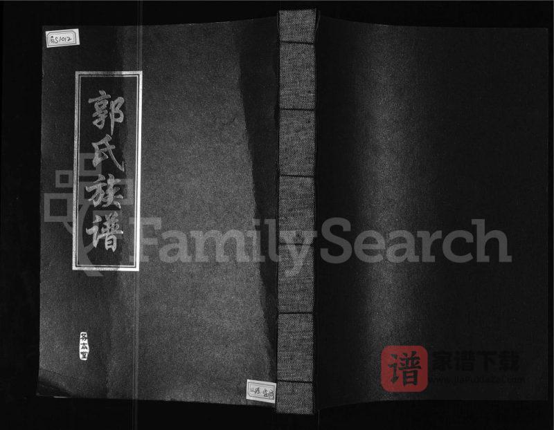 山东德州临邑县郭氏族谱（务本堂）PDF高清电子版下载-家谱下载